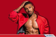 Aktor Michael B Jordan...