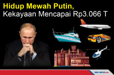 Hidup Mewah Putin, dengan...