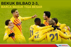 Bekuk Bilbao 2-3, Barcelona...