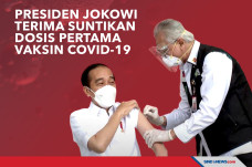 Presiden Jokowi Terima...