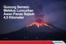 Gunung Semeru Meletus...