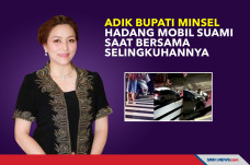 Adik Bupati Minsel Hadang...