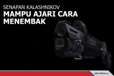Senapan Kalashnikov...