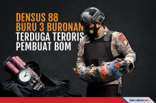 Densus 88 Buru 3 Buronan...