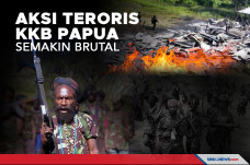 Teroris KKB Papua Bakar...
