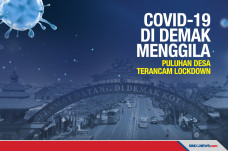 COVID-19 di Demak Menggila,...