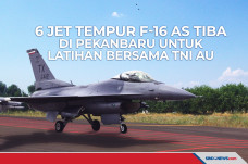Enam Pesawat Jet Tempur...