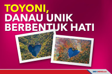 Toyoni, Danau Unik Berbentuk...