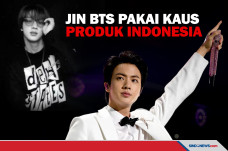 Keren, Jin BTS Memakai...
