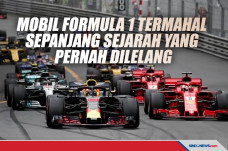 5 Mobil Formula 1 Termahal...