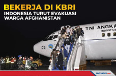 Bekerja di KBRI, Indonesia...