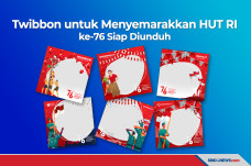 Twibbon HUT Kemerdekaan...