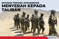 Ratusan Tentara Afghanistan...