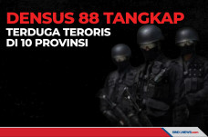 Densus 88 Berhasil Tangkap...