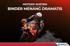 Brad Binder Menang Dramatis...