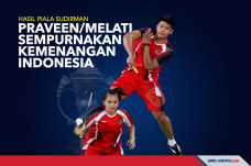 Piala Sudirman, Praveen/Melati...