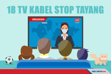 18 TV Kabel Setop Layanan...