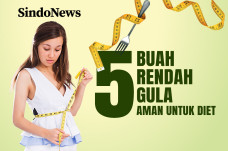 5 Buah Rendah Gula yang...