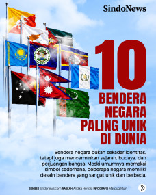 10 Bendera Negara Paling...