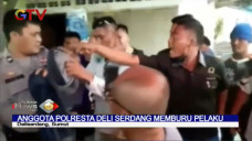 Pria Garang Ancam Polisi...