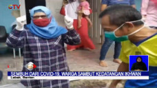 Warga Sambut Meriah...