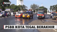 PSBB Kota Tegal Berakhir,...