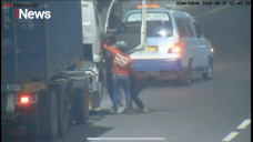 Aksi Pembegalan Truk...