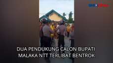 Dua Pendukung Calon...