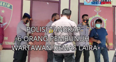 Polisi Tangkap 6 Terduga...