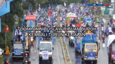 Tolak Omnibuslaw, Ribuan...