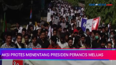 Aksi Protes Mengecam...