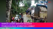 Warga Lebak Banten Protes...