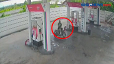 Pegawai SPBU Lari Kocar...
