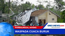 Atap Rumah Warga Rusak...