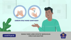 Cuci Tangan dengan Sabun...