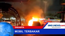 Mobil Sedan Terbakar...