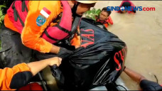 Nekat Seberangi Sungai,...