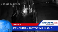 Aksi Pencurian Motor...