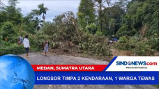 Longsor Timpa Kendaraan,...