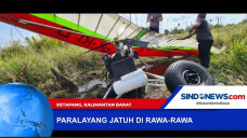Paralayang Jatuh di...