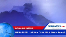 Merapi Keluarkan Guguran...
