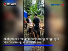 Korban Gempa Mamuju...