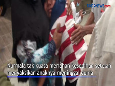 Histeris Ibu Korban...