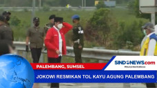 Jokowi Resmikan Tol...