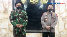 Tinjau Prokes di Pasar...