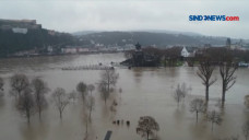 Banjir Rendam Kota Koblenz,...