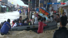 Banjir Subang, Evakuasi...