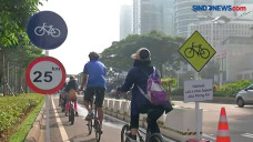 Pembatas Jalur Sepeda...