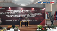 Jakarta, KPU dan Kemenkes...