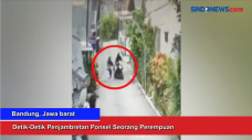 Detik-Detik Aksi Penjambretan...